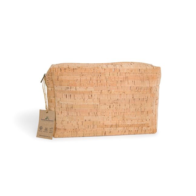 Cork toiletry bag - vegan, sustainable & environmentally friendly