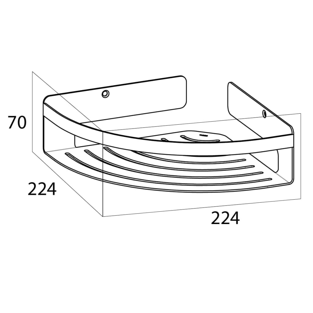 Tiger Eckablage Für Dusche Caddy Groß 1400630346