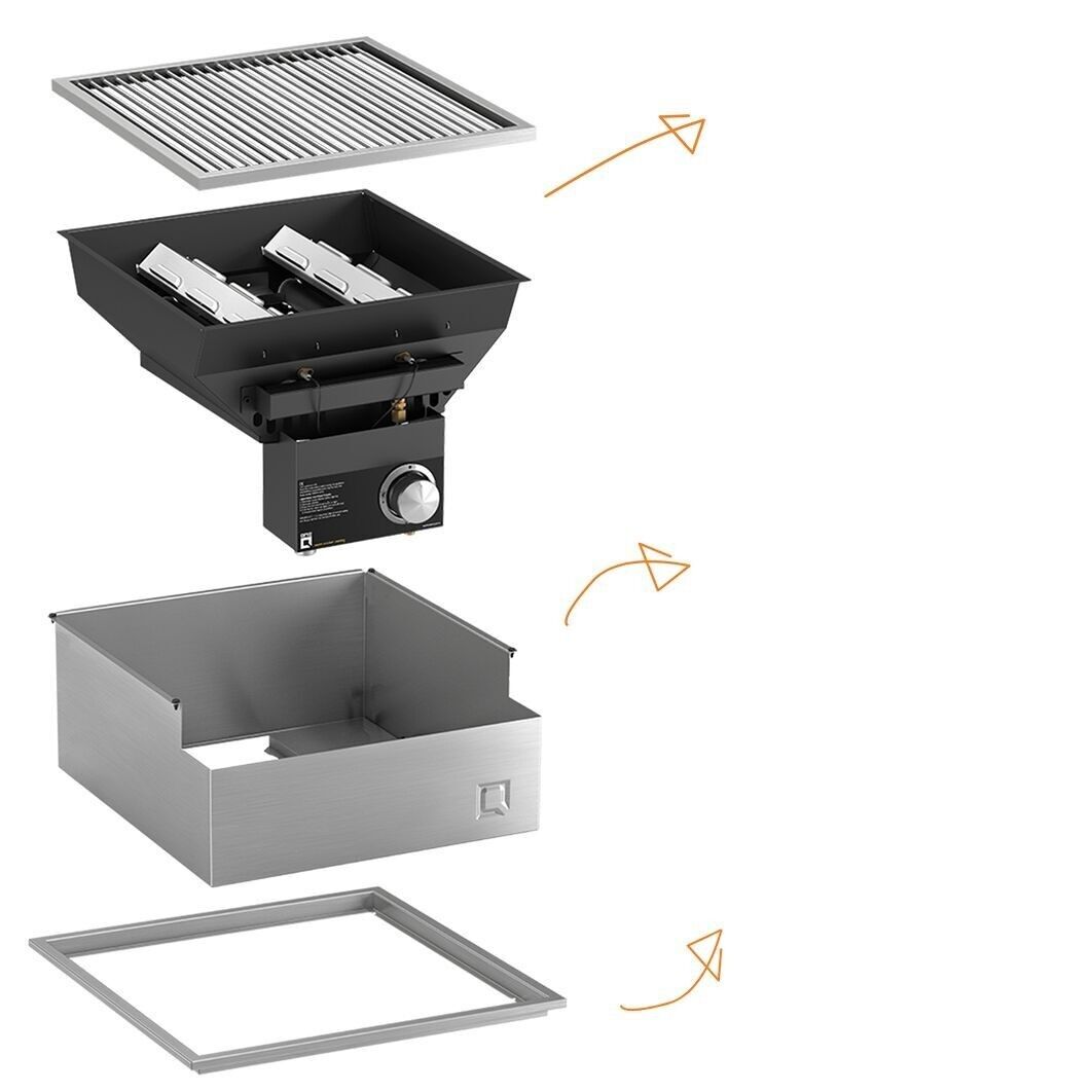 oneQ Adapter zum Einbau von Modulen