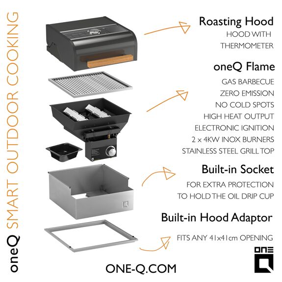 oneQ adapter grill hood