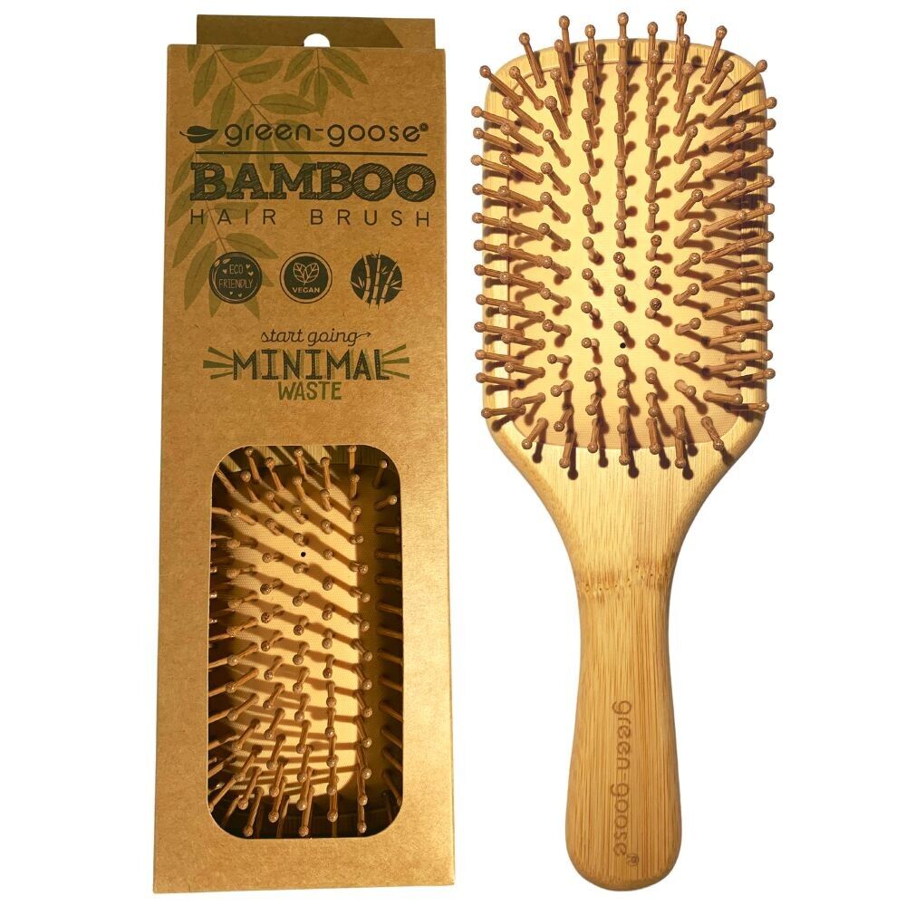 green-goose bamboo hairbrush XL