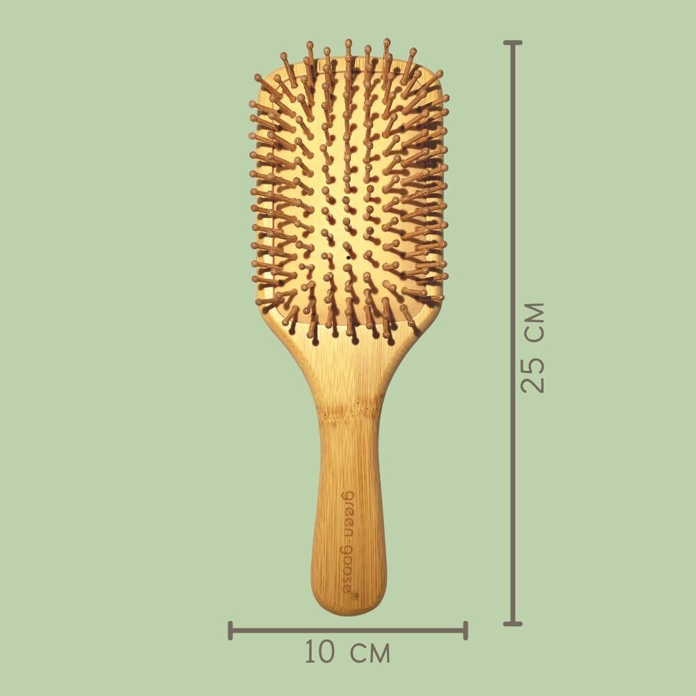 green-goose bamboo hairbrush XL