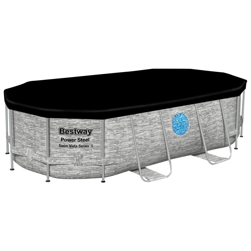 Bestway Power Steel Swimmingpool-Set 427X250X100 Cm