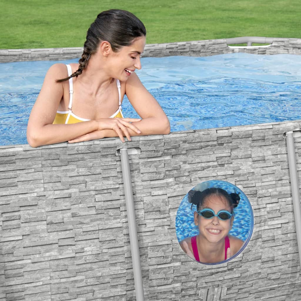 Bestway Power Steel Swimmingpool-Set 427X250X100 Cm