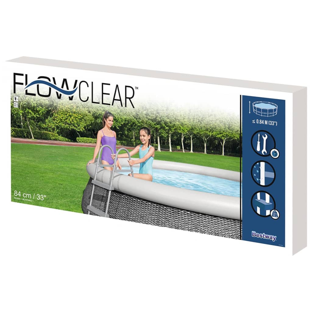 Bestway 2-Stufige Poolleiter Flowclear 84 Cm