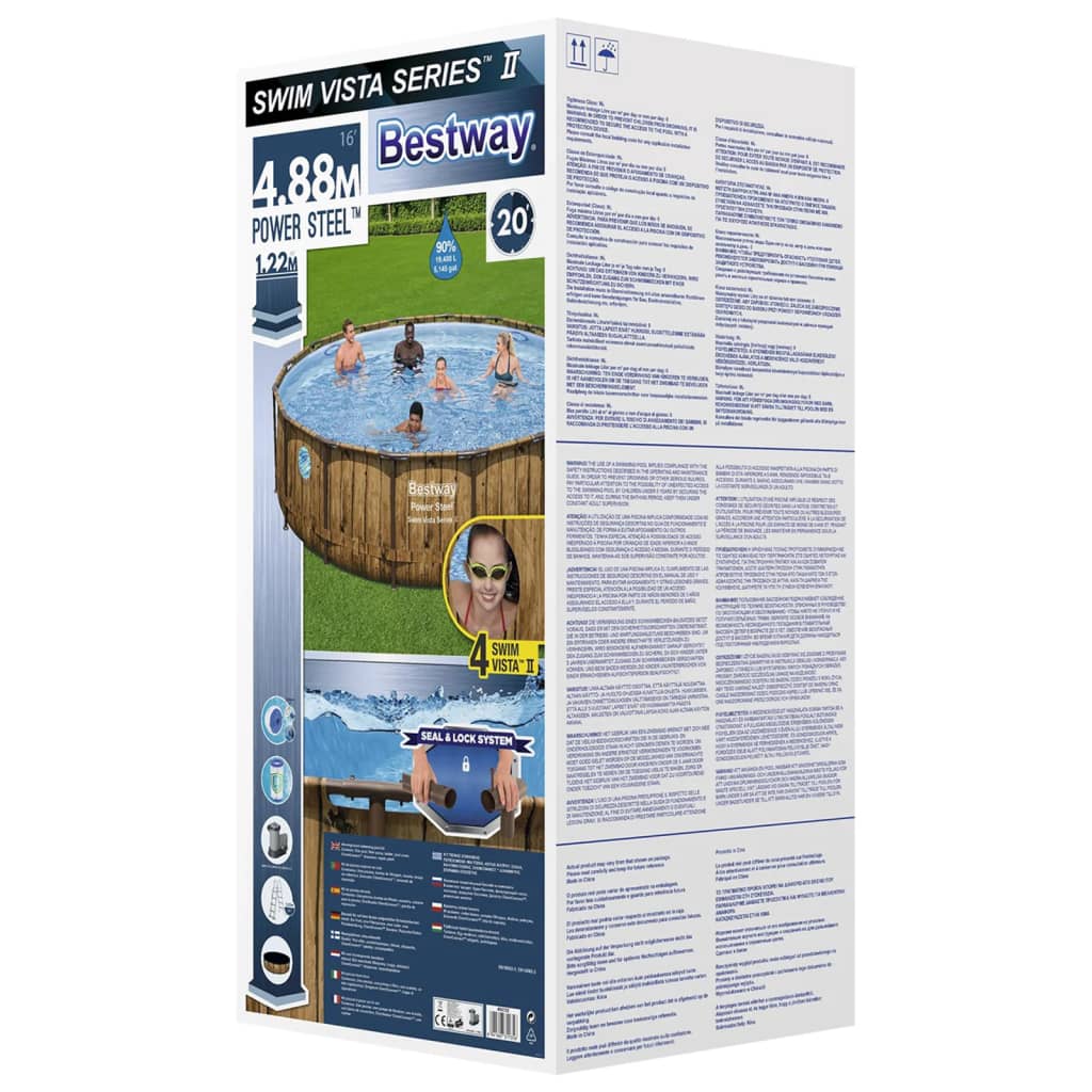 Bestway Power Steel Swimmingpool-Set