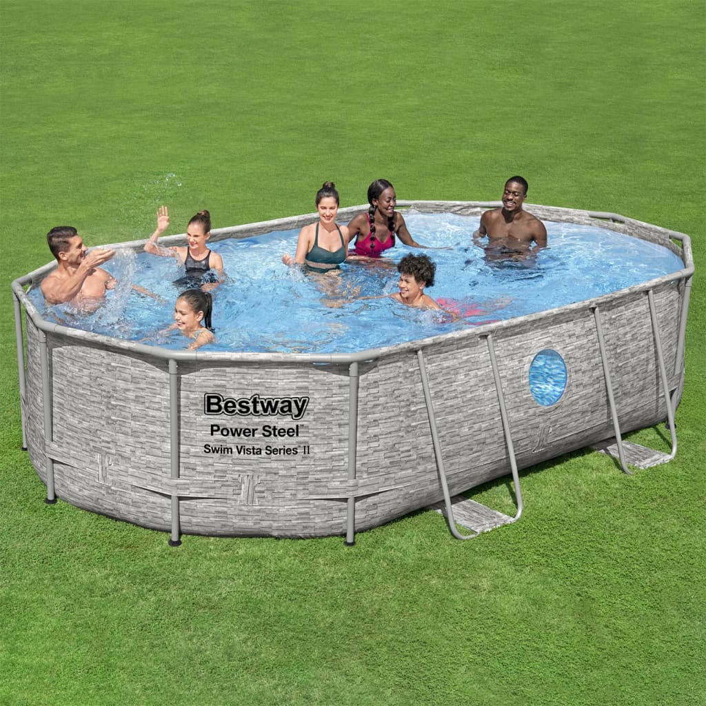 Bestway Power Steel Pool-Set 488X305X107 Cm