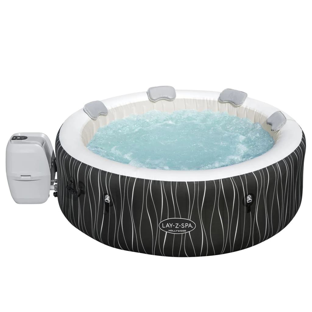 Bestway Lay-Z-Spa Aufblasbarer Whirlpool Hollywood Airjet 196X66 Cm