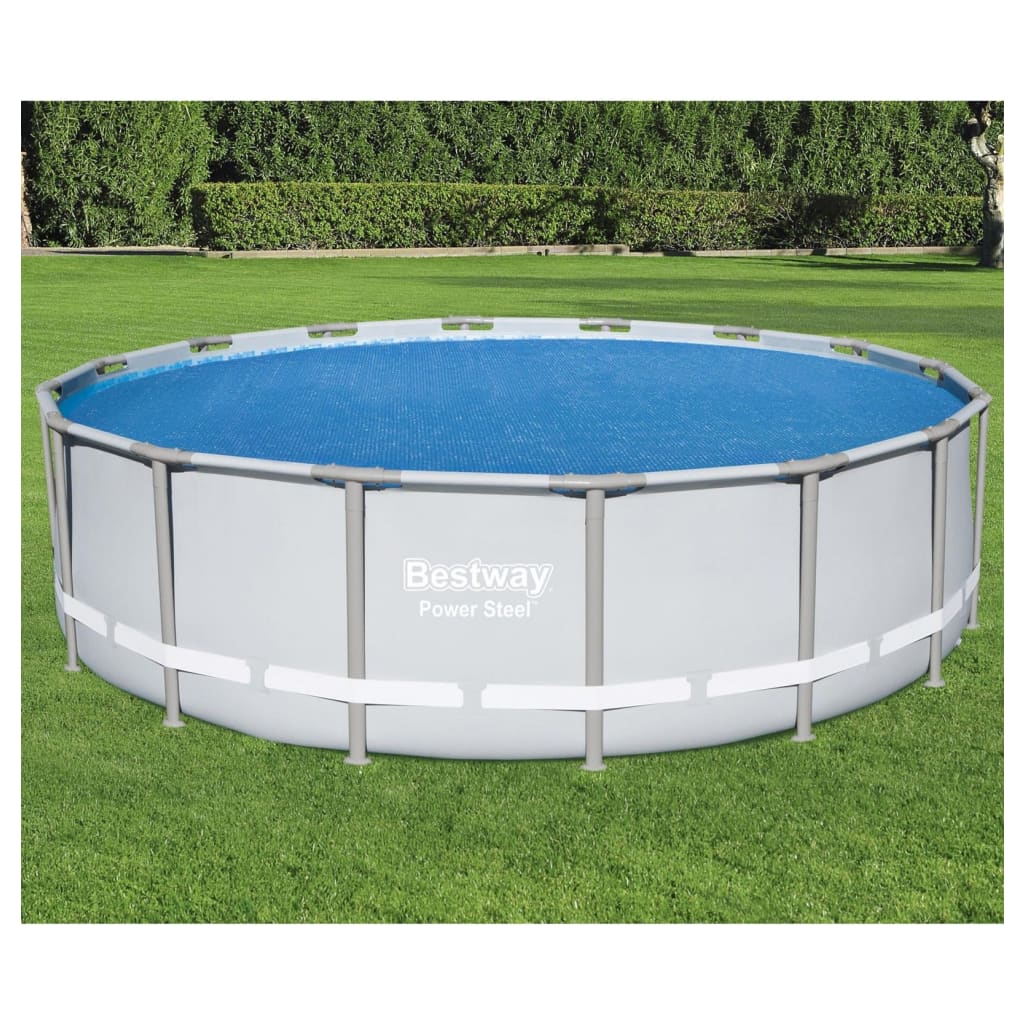 Bestway Solar-Poolabdeckung Flowclear Rund 462 Cm Blau