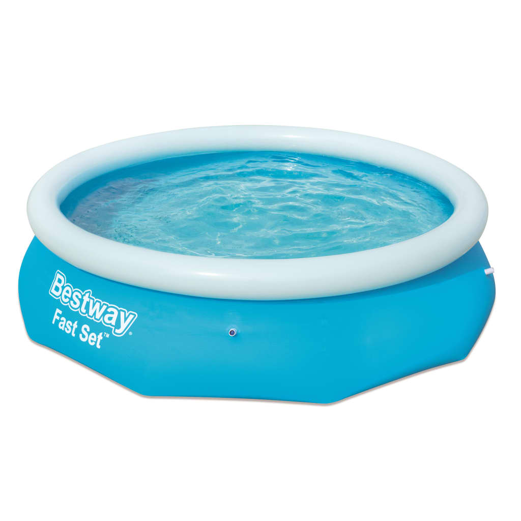 Bestway Fast Set Aufblasbarer Swimmingpool Rund 57266