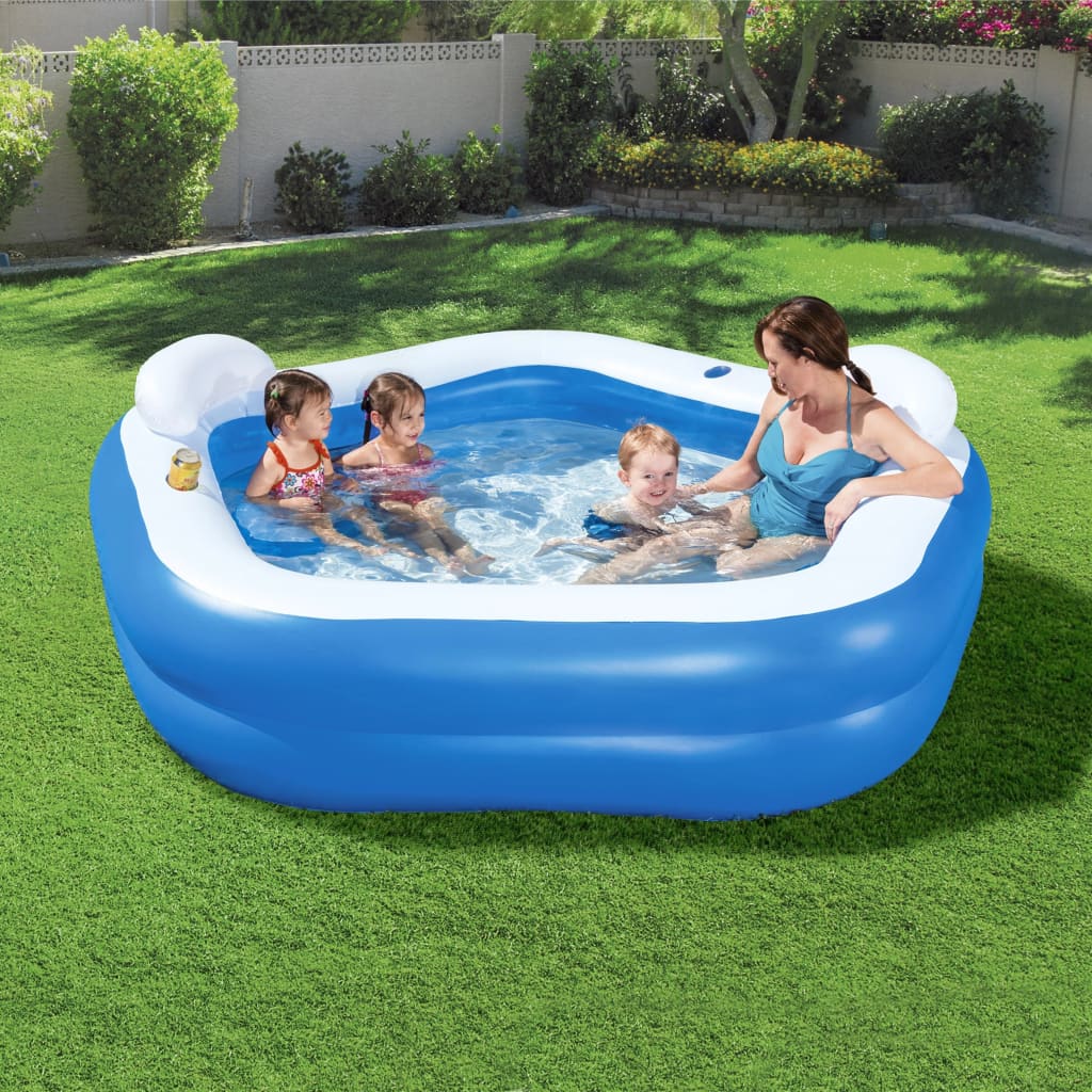 Bestway Family Fun Lounge Pool 213X206X69 Cm