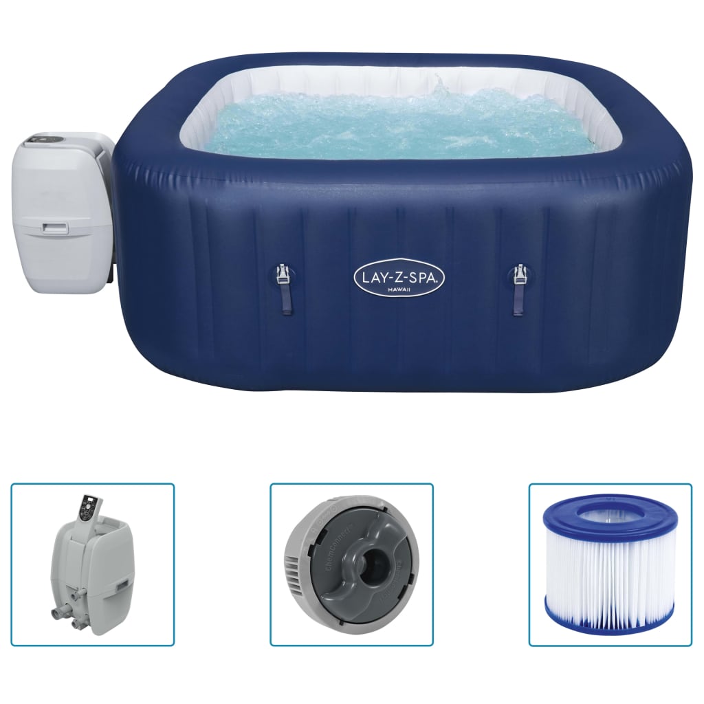 Bestway Lay-Z-Spa Whirlpool Hawaii Airjet Aufblasbar