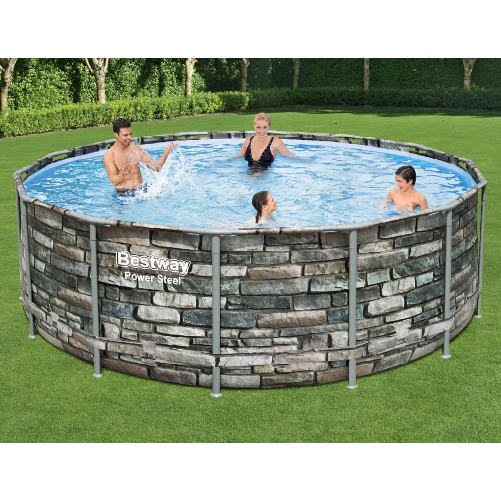 Bestway Power Steel Swimming Pool