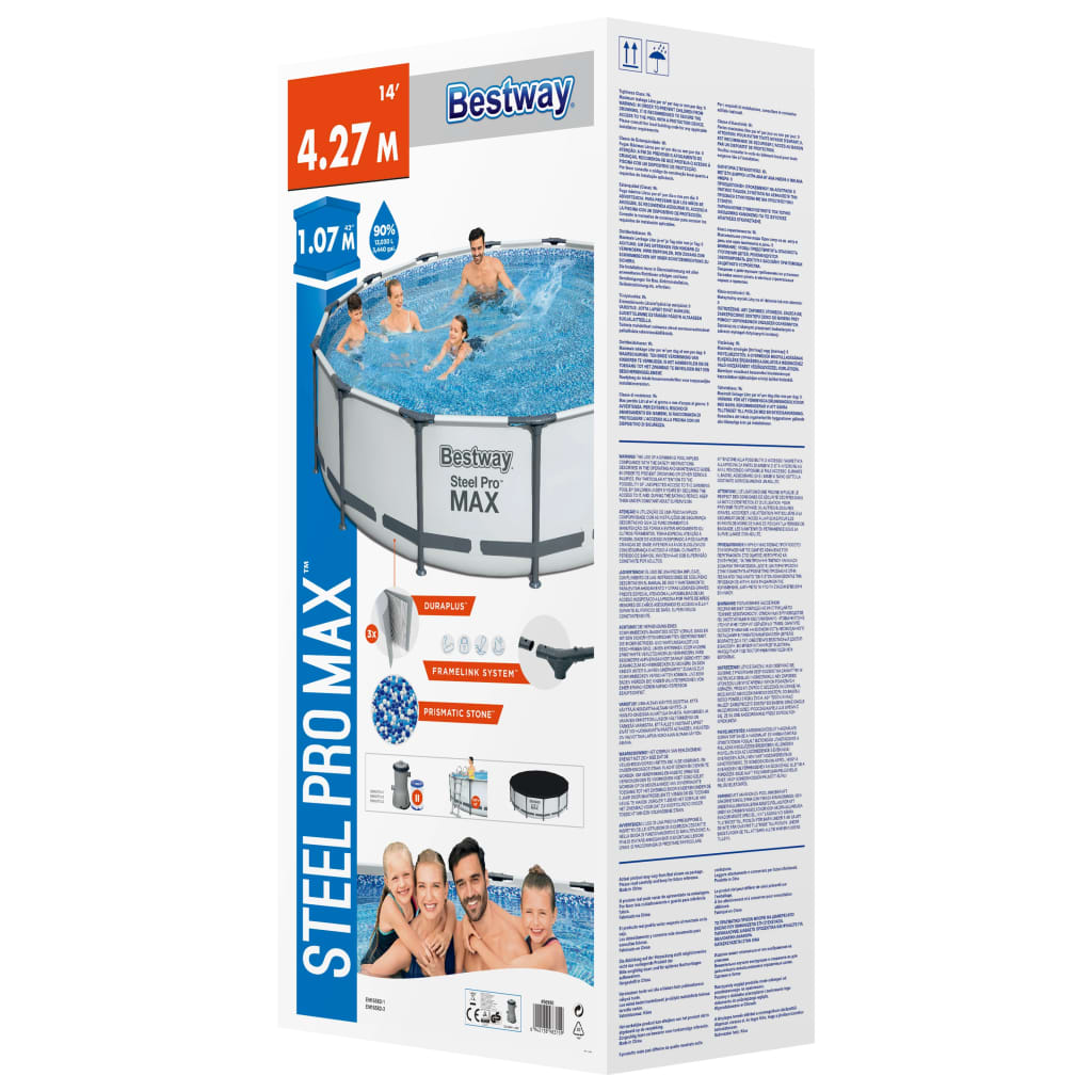 Bestway Steel Pro Max Swimmingpool-Set