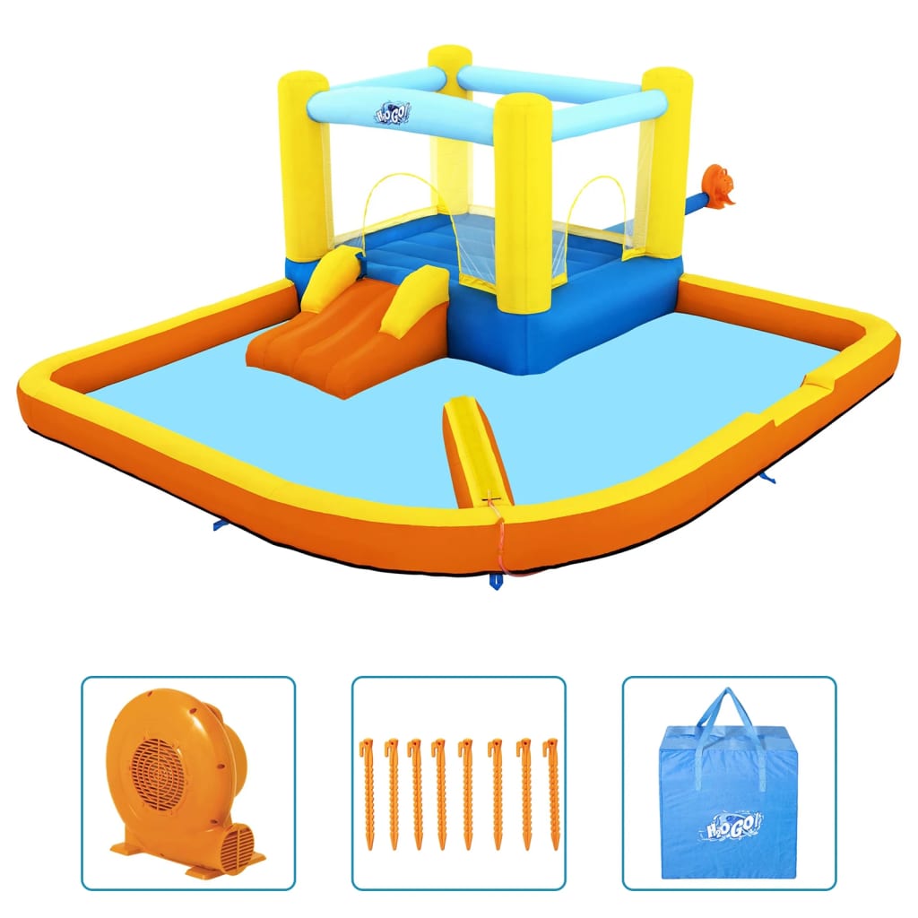 Bestway H2Ogo Beach Bounce Aufblasbarer Wasserpark Für Kinder