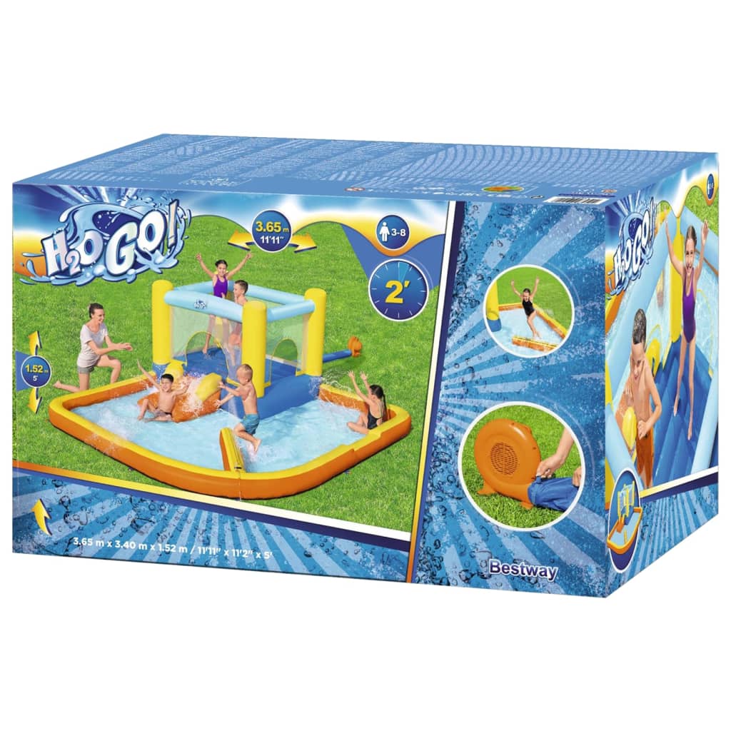 Bestway H2Ogo Beach Bounce Aufblasbarer Wasserpark Für Kinder