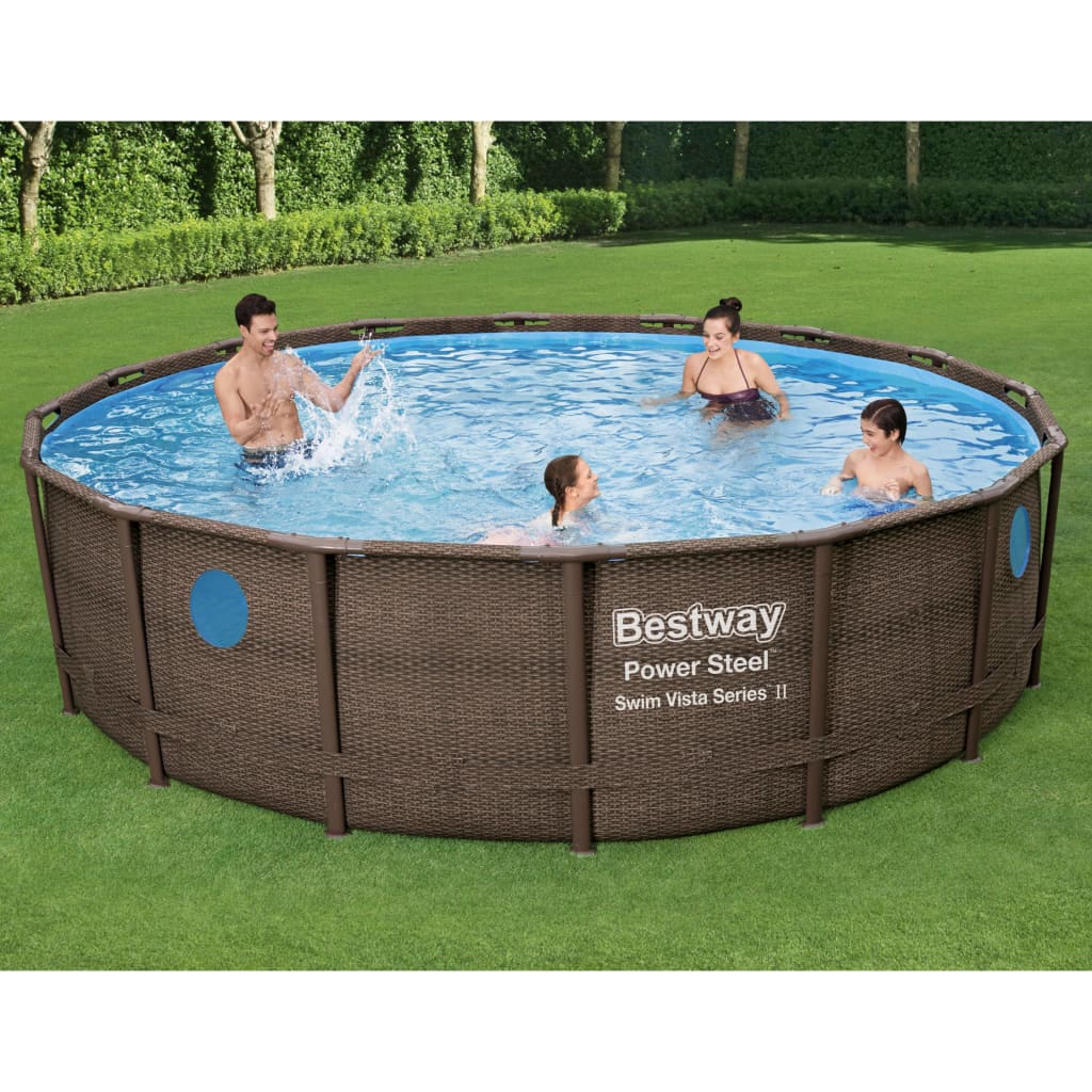 Bestway Power Steel Swimmingpool-Set