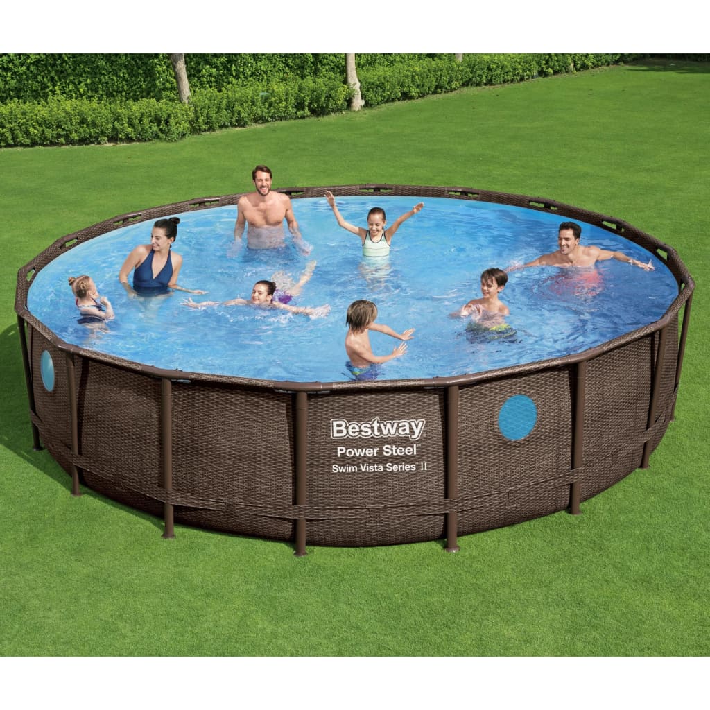 Bestway Power Steel Swimmingpool-Set