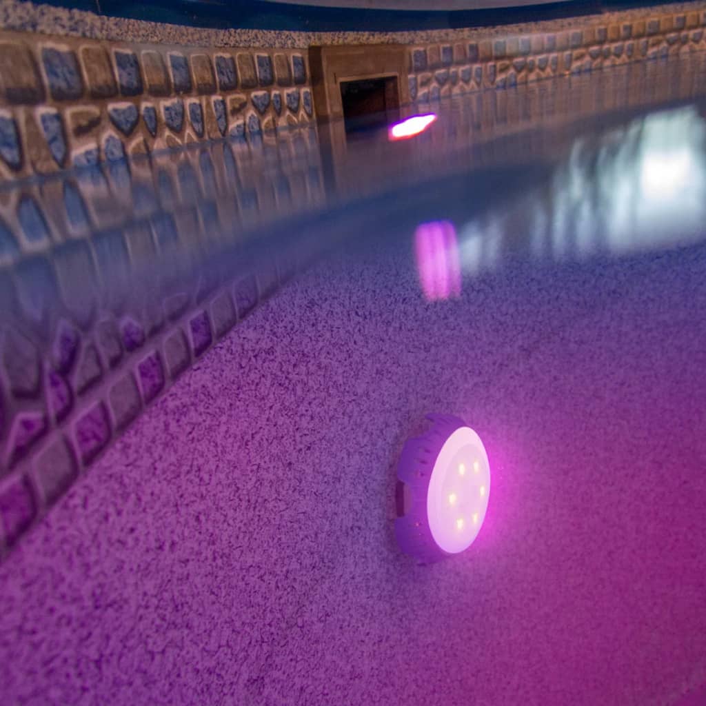 Gre Led-Poolbeleuchtung Für Aufstellpools Weiß Und Blau Ledrc