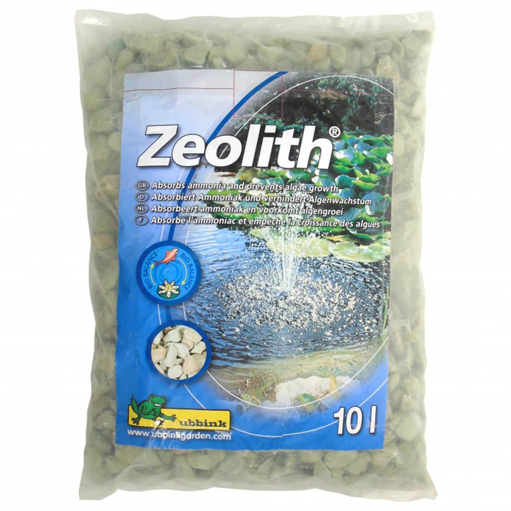 Ubbink Filtermaterial Für Teich Zeolith 10-20 Mm 8,5 Kg/10L