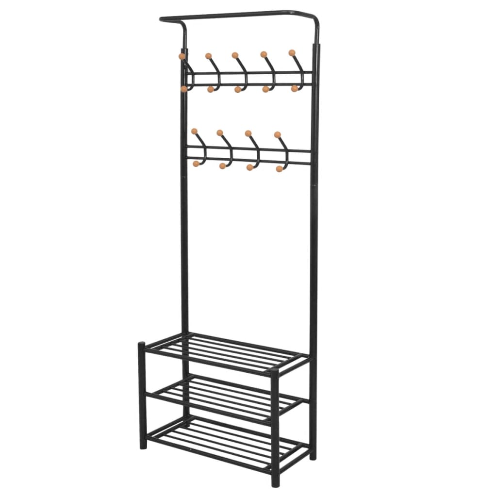 Garderobe Mit Schuhablage 68×32×182,5 Cm