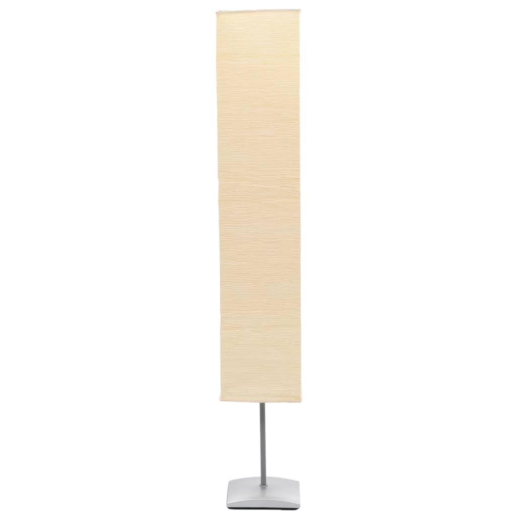 Standleuchte Mit Stahlständer Beige