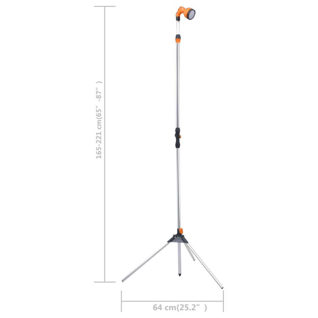 Gartendusche Mit Stativ 221 Cm Aluminium