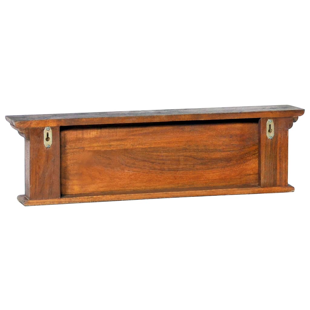 Wandgarderobe Teak Massivholz