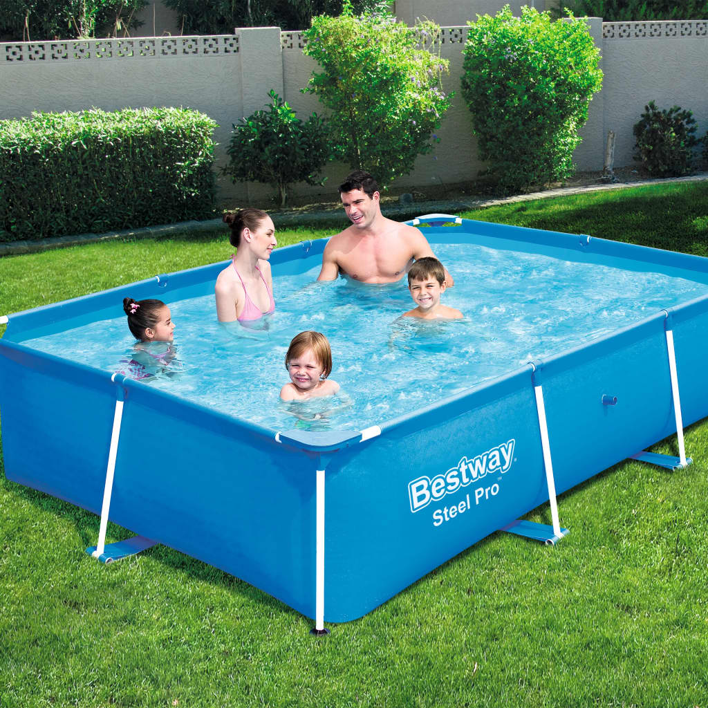 Bestway Steel Pro Schwimmingpool Mit Stahlrahmen 259X170X61 Cm 56403