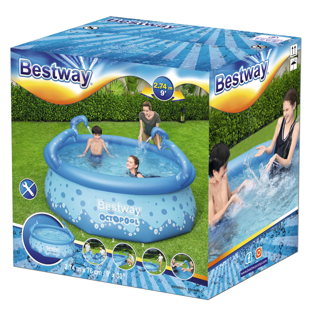 Bestway Easy Set Swimmingpool Octopool 274X76 Cm