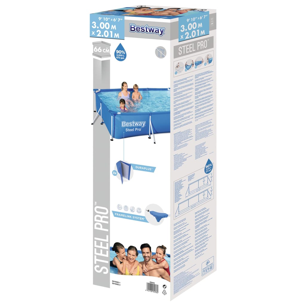 Bestway Pool Steel Pro 300X201X66 Cm