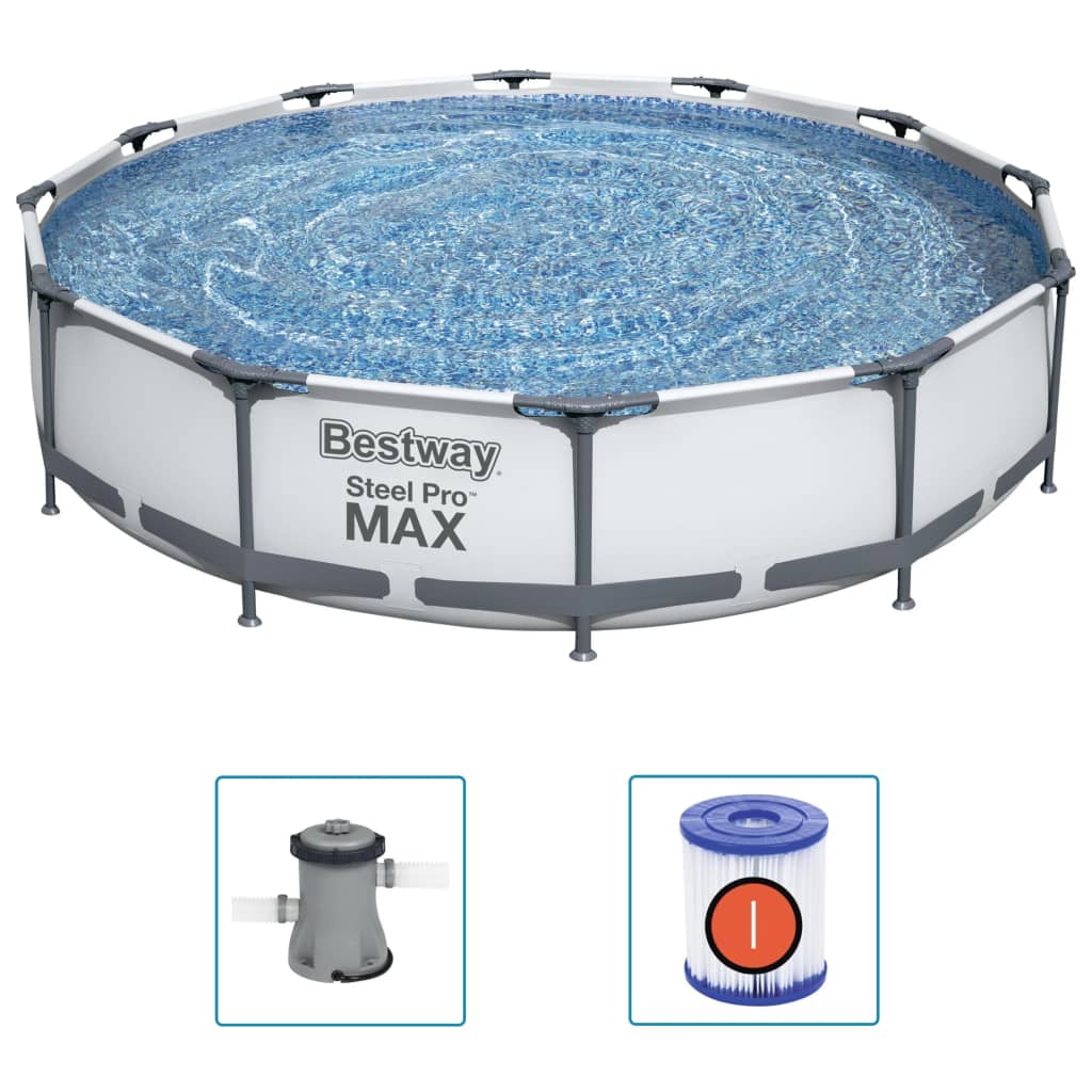 Bestway Steel Pro Max Swimmingpool-Set 366X76 Cm