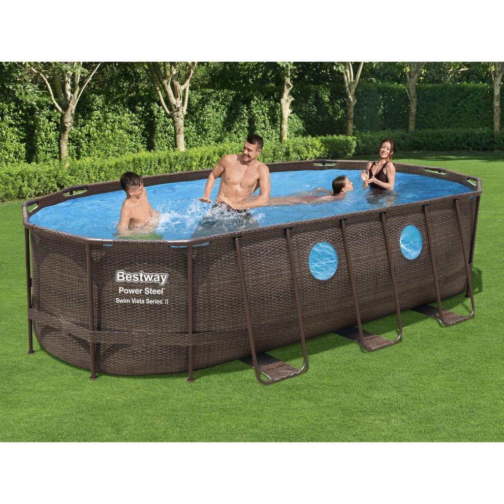 Bestway Power Steel Swim Vista Series Pool-Set 549X274X122 Cm