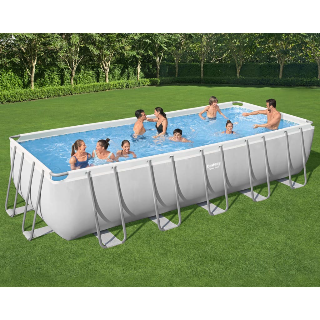 Bestway Power Steel Pool Rechteckig 19281 L