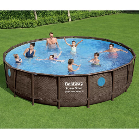 Bestway Power Steel Swimmingpool Set 549X122 Cm