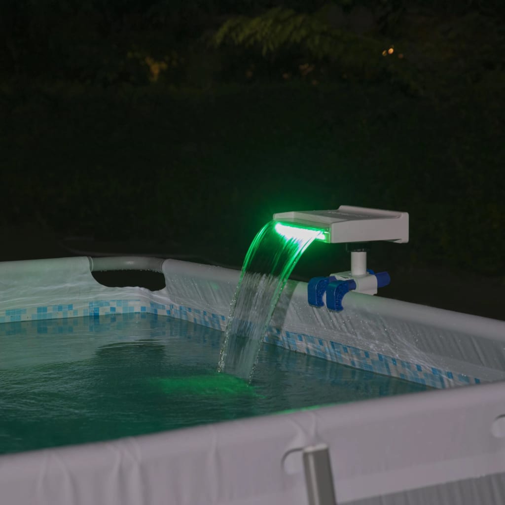 Bestway Led-Wasserfall Für Pools Flowclear Beruhigend