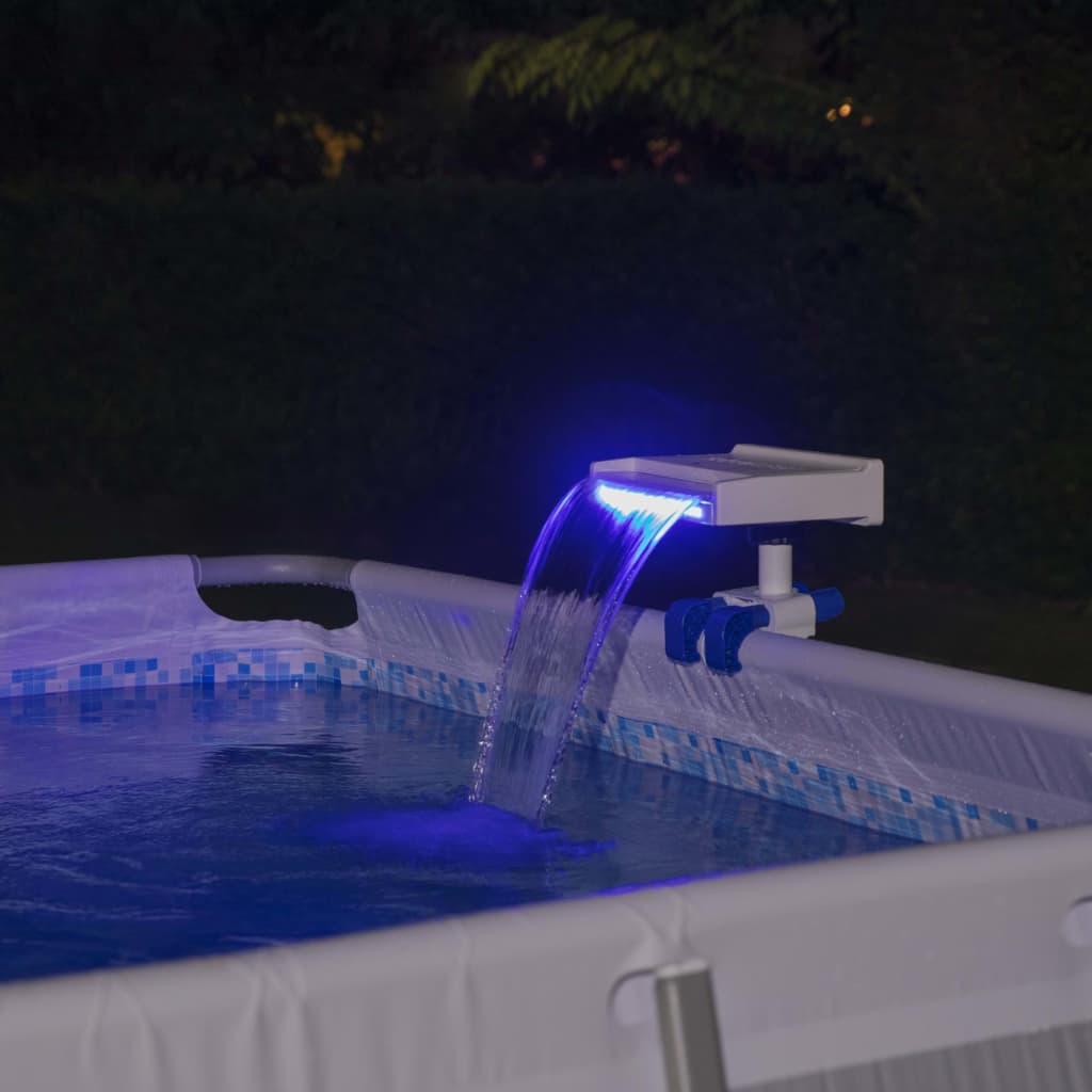 Bestway Led-Wasserfall Für Pools Flowclear Beruhigend