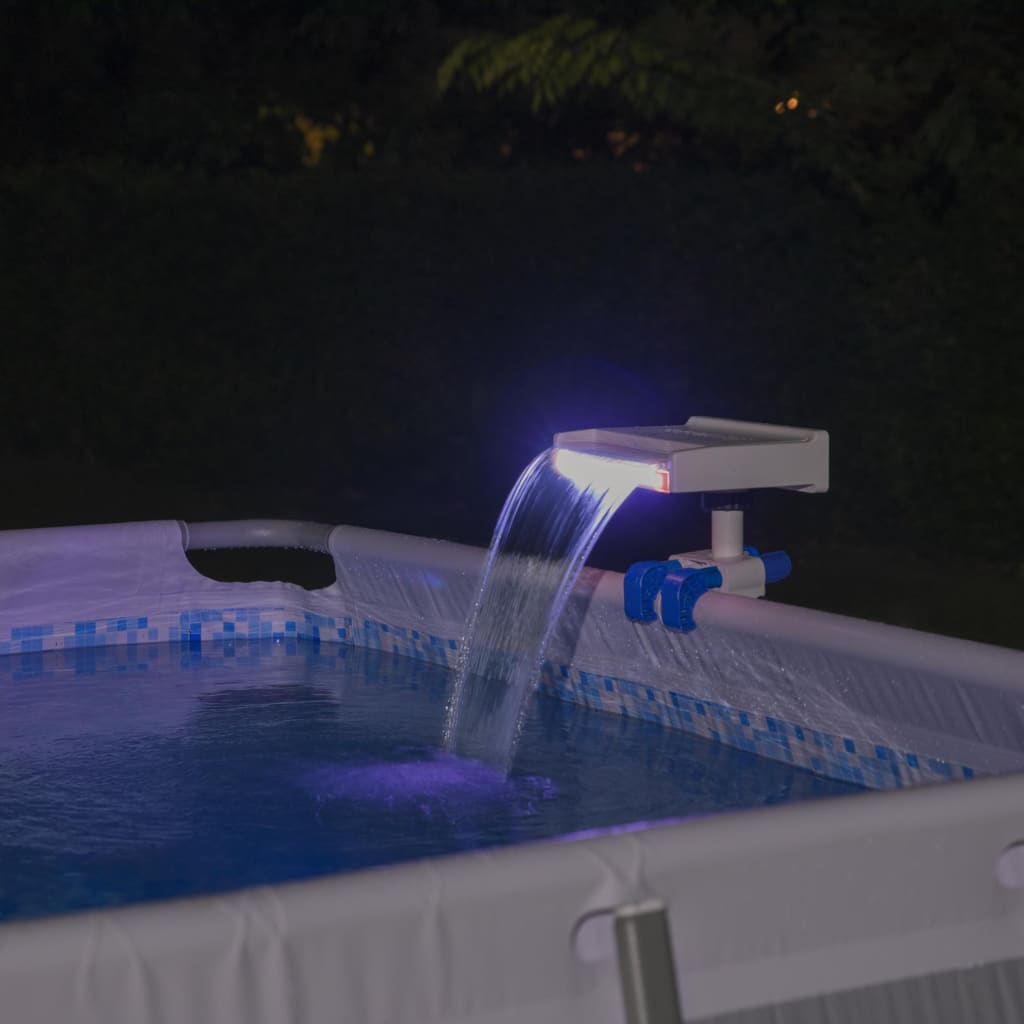 Bestway Led-Wasserfall Für Pools Flowclear Beruhigend