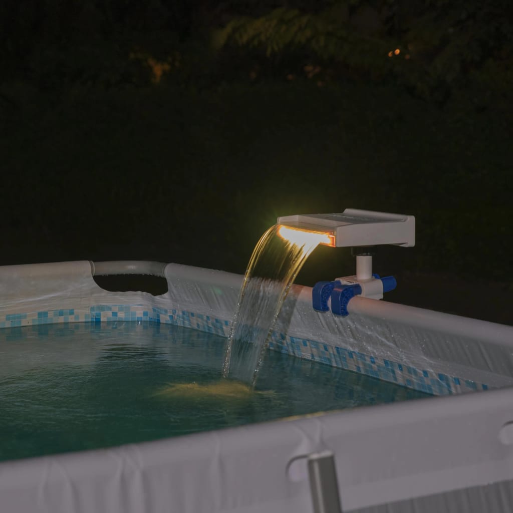 Bestway Led-Wasserfall Für Pools Flowclear Beruhigend