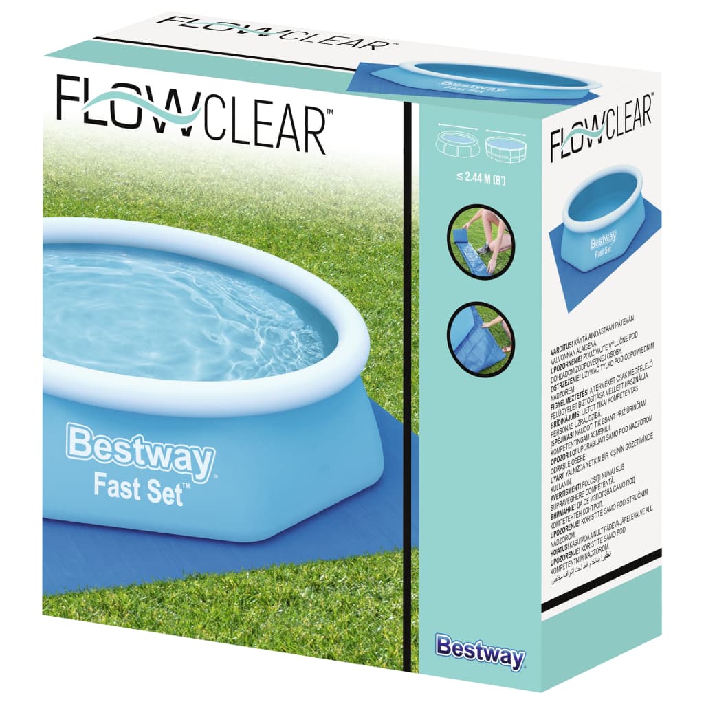 Bestway Pool-Bodenplane Flowclear 274X274 Cm