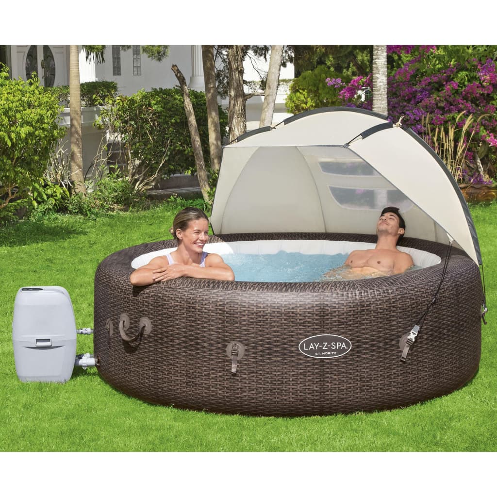 Bestway Lay-Z-Spa Sonnenschutzdach Für Whirlpools 183X94X109 Cm