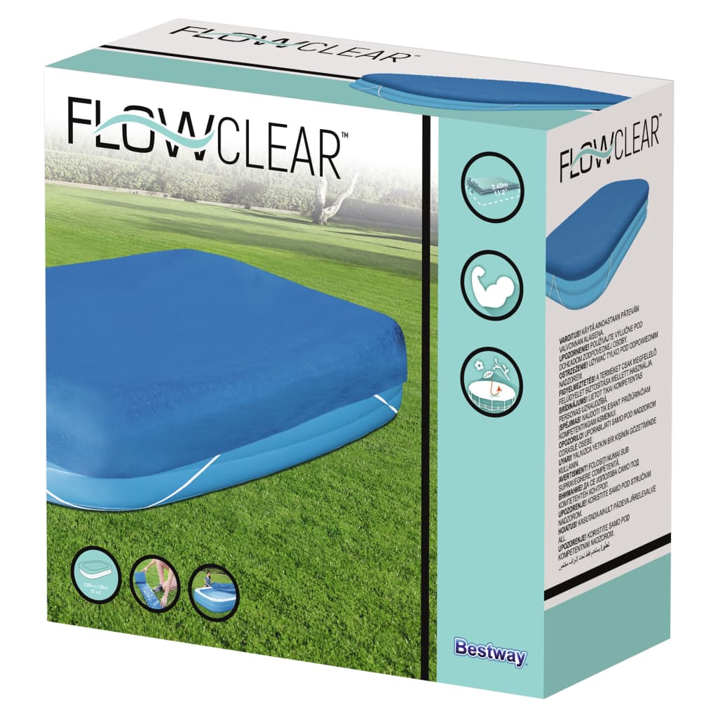 Bestway Flowclear Poolabdeckung 305X183X56 Cm