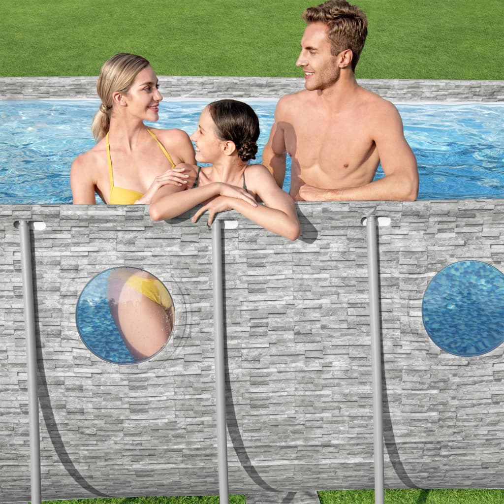 Bestway Pool-Set Power Steel Swim Vista Serie 549X274X122 Cm