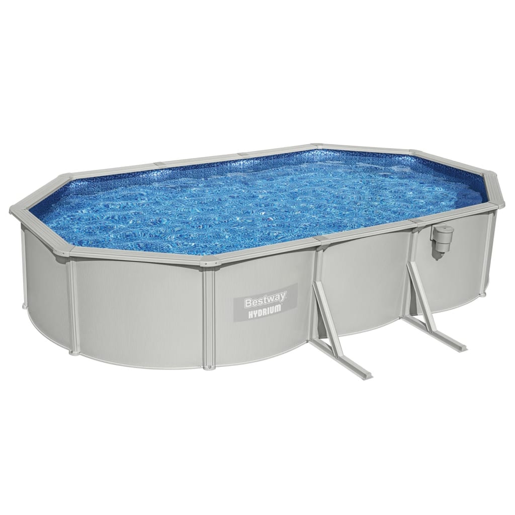 Bestway Hydrium Aufstellpool Oval 610X360X120 Cm