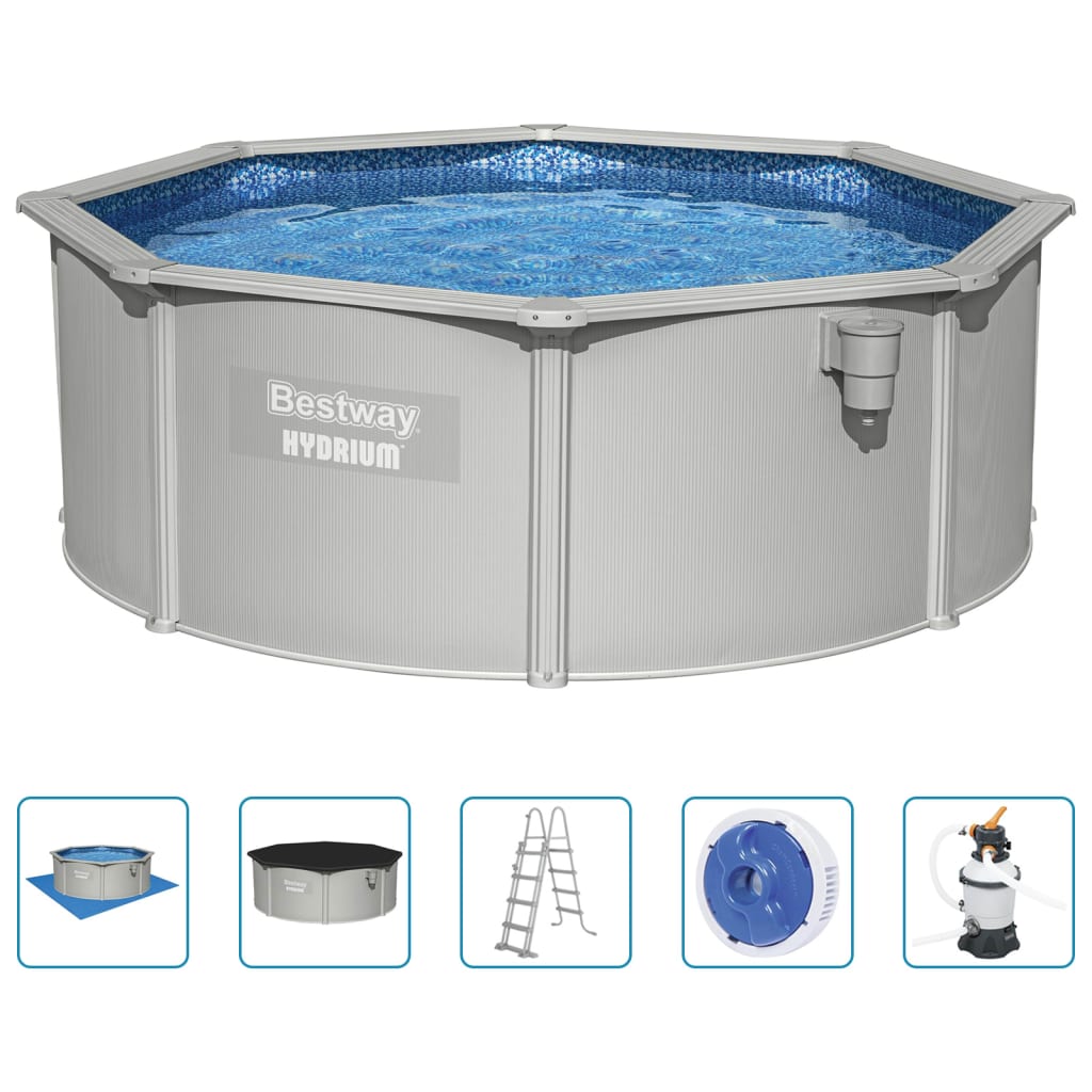 Bestway Hydrium Aufstellpool Rund 360X120 Cm