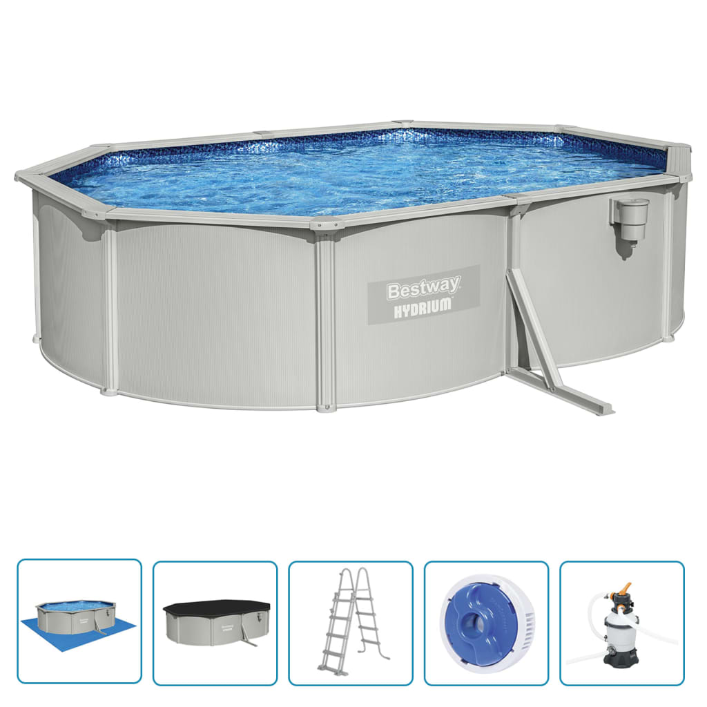 Bestway Hydrium Swimmingpool Set 500X360X120 Cm