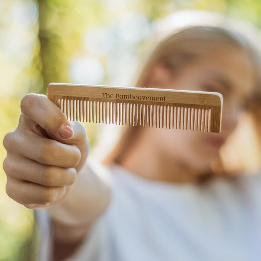 Bamboo comb - sustainable & environmentally friendly